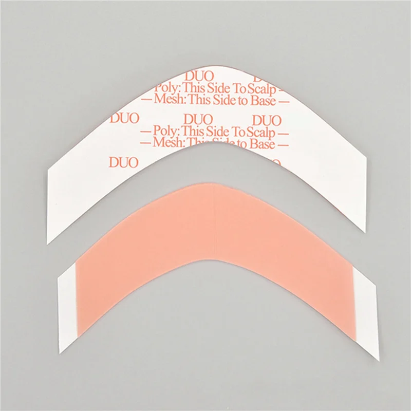 

ABIT 144Pcs/Lot Duo-Tac Super Strong Hair Wig Tape Double Adhesive Extension Strips Waterproof For Toupee Lace Wigs Film CC