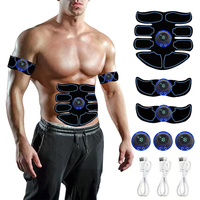 EMS Muscle Stimulator Electric Massage Therapy Pain Relief Digital Meridian Full Body Massager Fitness