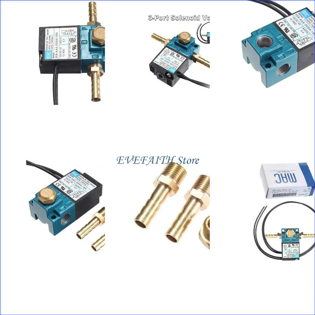 

124B 35A-AAA-DDBA-1BA Трехпортовые электромагнитные клапаны управления наддувом для высококачественных электромагнитных клапанов