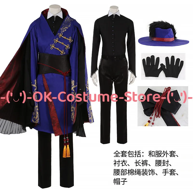 [Customized Size] Twisted Wonderland Snow White Pomefiore Rook Hunt and Epel Felmier Dorm Uniform Outfit Halloween Party Suit view 6