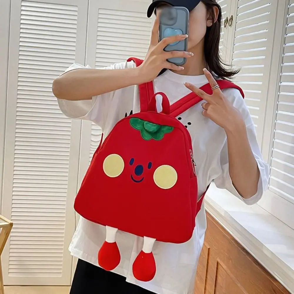 

Lightweight Design School Backpack New Style Cartoon Design Double-Shoulder Bag Practical Design Soft Girl Aesthetic