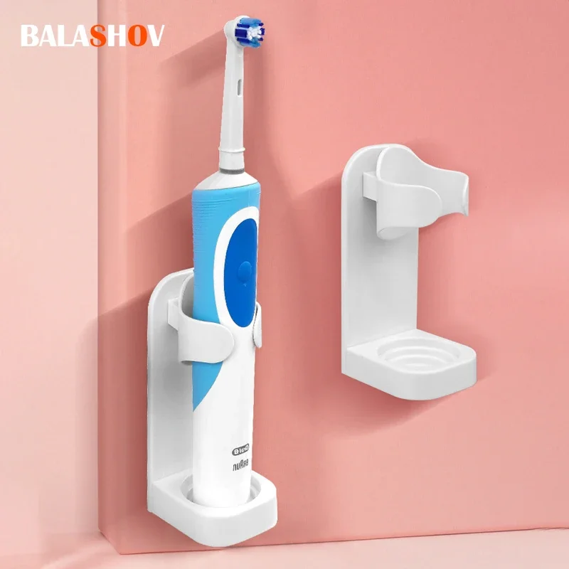 Electric Wall-Mounted Toothbrush Holder Creative Organizer Storage Rack Bathroom Accessories Stand Holder