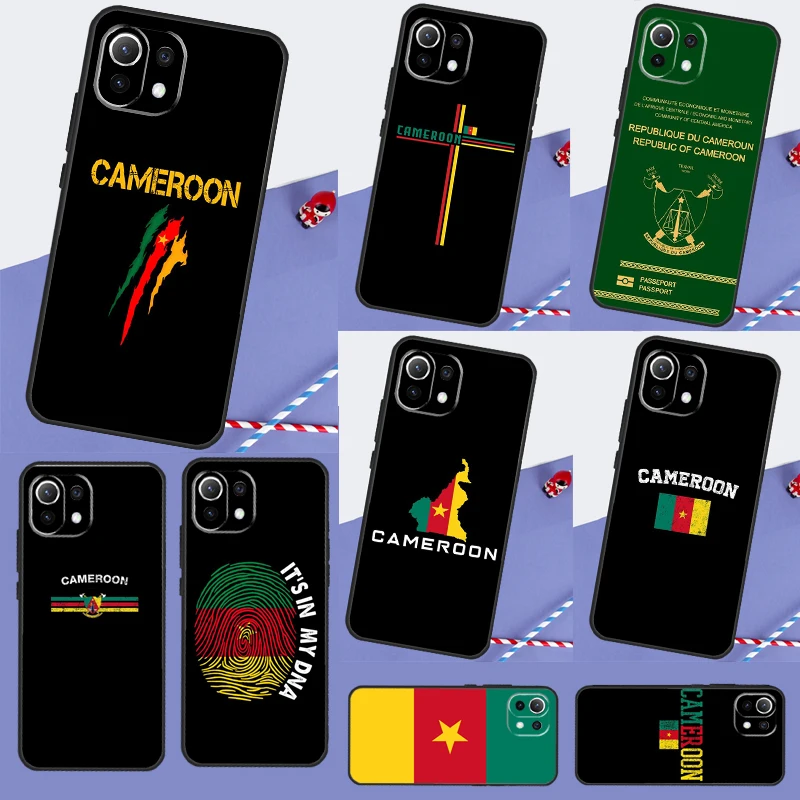 Republic of Cameroon Flag For POCO F5 X3 X4 X5 Pro F3 F4 GT M5s C40 Case For Xiaomi 13 12 Lite 12X 11T 12T Pro Cover