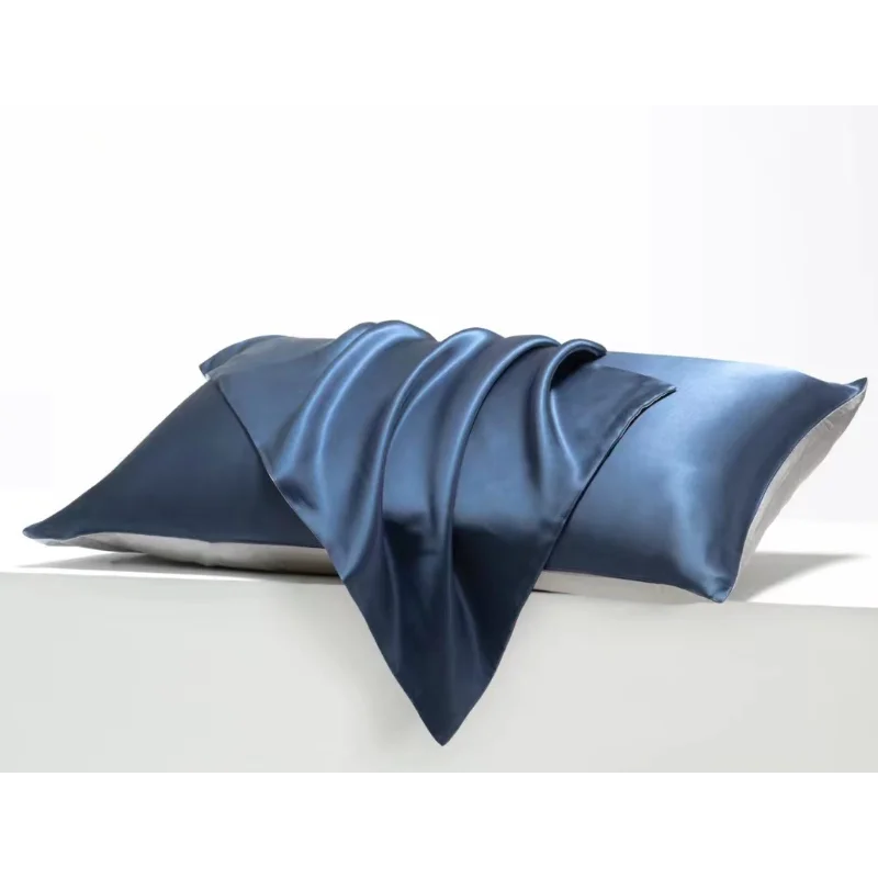 

100% Pure Mulberry Silk Pillowcase Solid Color - 19 Momme Luxury Smooth Hair & Skin Care (OEKO-TEX Certification)