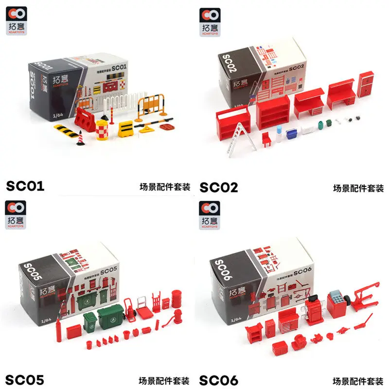 

Модель автомобиля из сплава Tuoyi 1/64, дорожные средства, дорожные знаки, реквизит для парковки, аксессуары для светофора