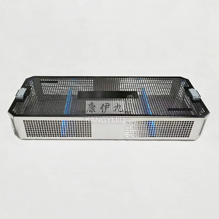 

sterilization box Stainless steel instrument box Electronic soft mirror box with bracket