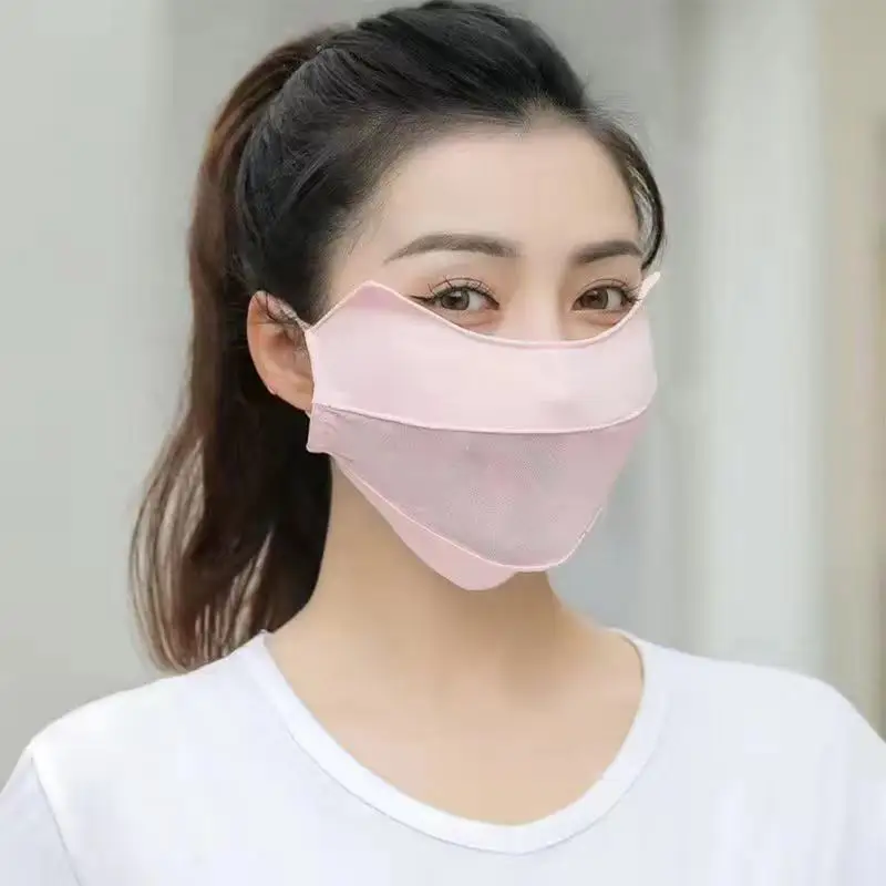 1/5PCS Lightweight Uv Protection Fashionable Design Comfortable Uv Protection Mask Breathable Face Mask Top-rated Comfortable