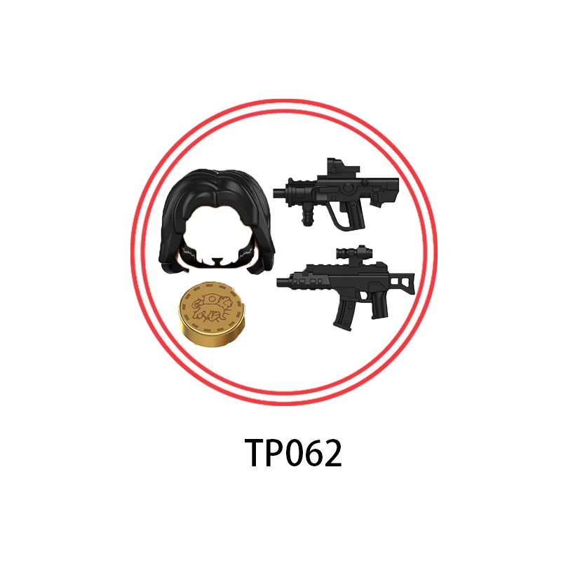 TP062 série de films en plastique Mini figurines d'action assemblées bloc de construction jouet éducatif pour enfants cadeaux