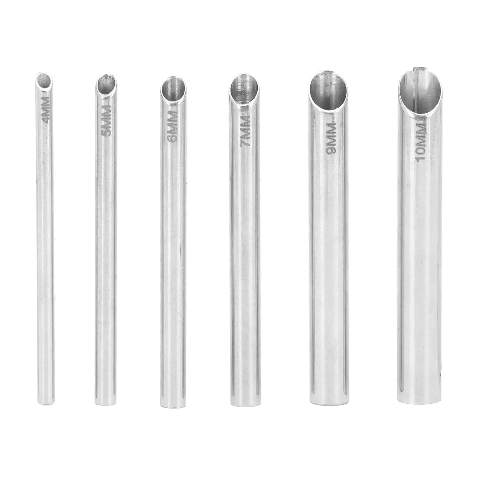 Safe Body Piercing Receiver Tubes for tongue and Nails - Piercing Receiving Tubes