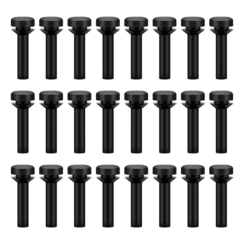 24Pack WB02X24790 Grate Rubber Feet-Fit Stove Top Range Grate Foot Rubber Pads-Cooktop Grate Foot Replaces 4455270 Easy To Use