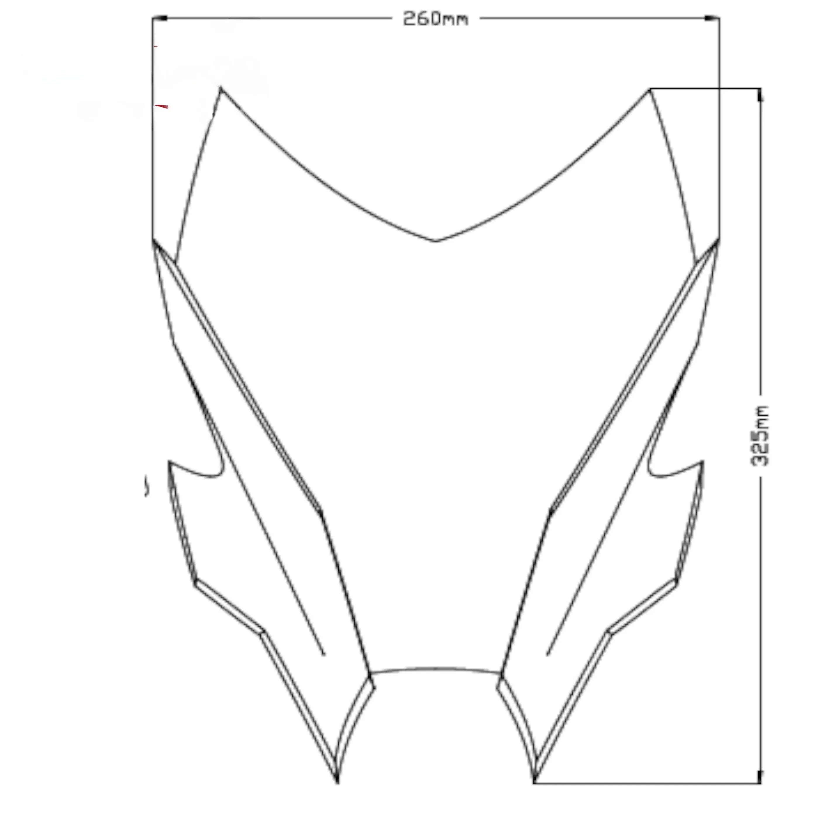 Motorcycle Sport Windshield Visor Black WindScreen Viser Fits For YAMAHA NEW MT-09 2021 2022 2023 MT09 21-23 FZ09 FZ-09 image 6