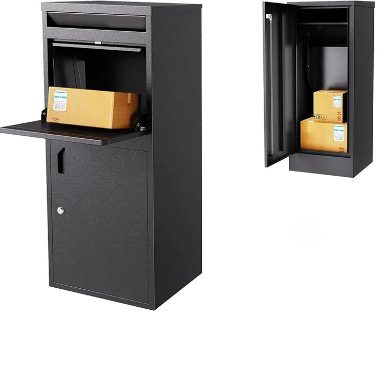 Drop Boxes for Packages Anti-Theft Lockable  Package Mail Drop Box for Outside Porch House Curbside