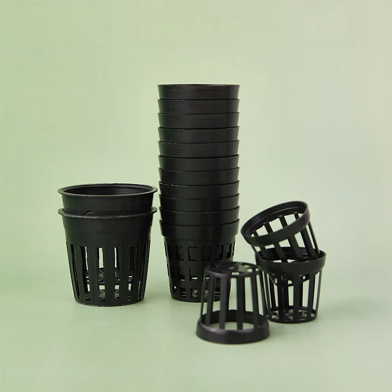 Mir à Fleurs pour Aquarium, Tasse d'Eau pour Plantation Hydroponique, Pots Durables et Polyvalents, 10 Pièces