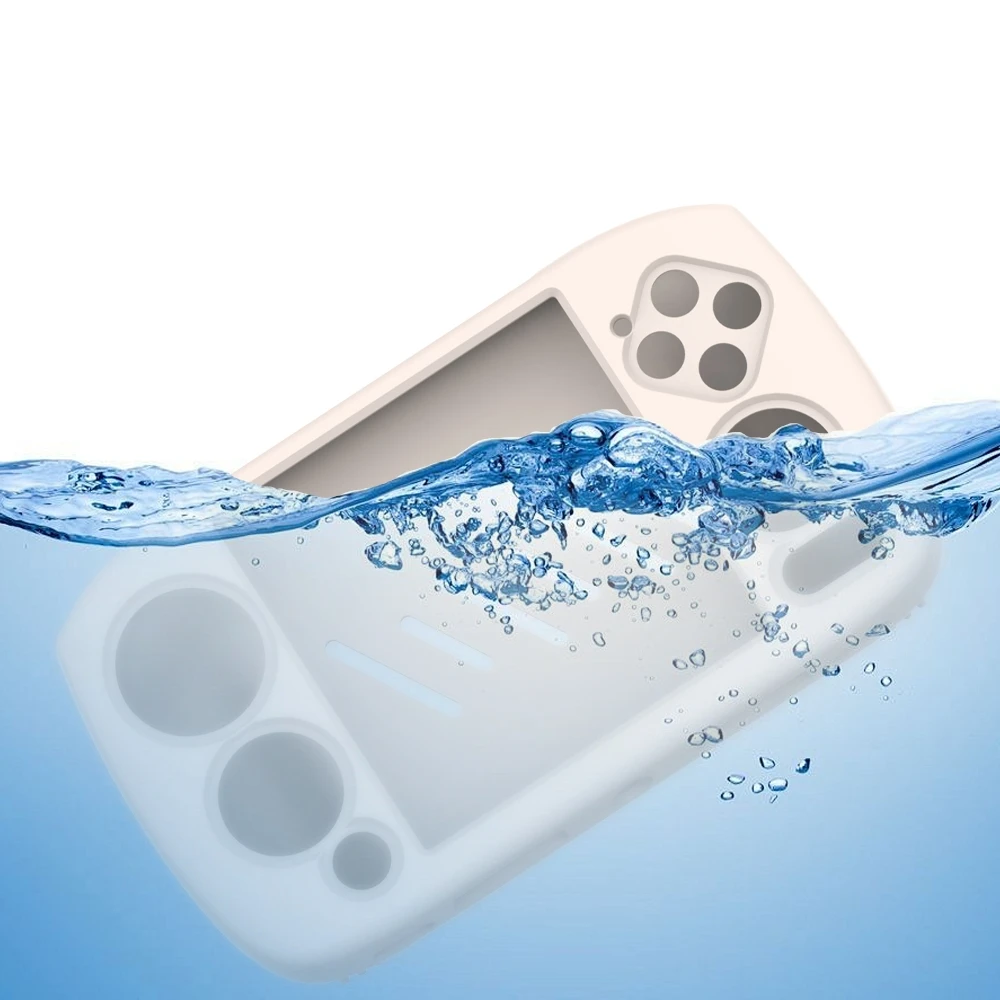 

Silicone Protective Case for ANBERNIC RG CubeXX Gaming Console Drop Protection Black White