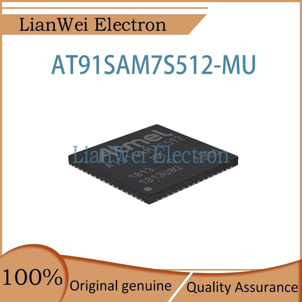 

(1-10 Piece)100% New AT91SAM7S512 AT91SAM7S512-MU AT91SAM7 AT91 IC MCU Chip QFN-64