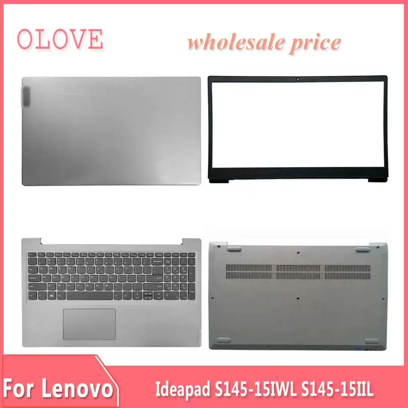 

New Laptop Case For Lenovo Ideapad S145-15IWL S145-15IIL/API/IGM LCD Back Cover/Front Bezel/Palmrest/Bottom Case/Keyboard