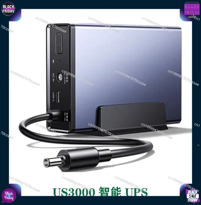 `US3000 12000mAh 120W Portable Power Station, Household Emergency Storage Power Supply Backup for Power Outage Protection`