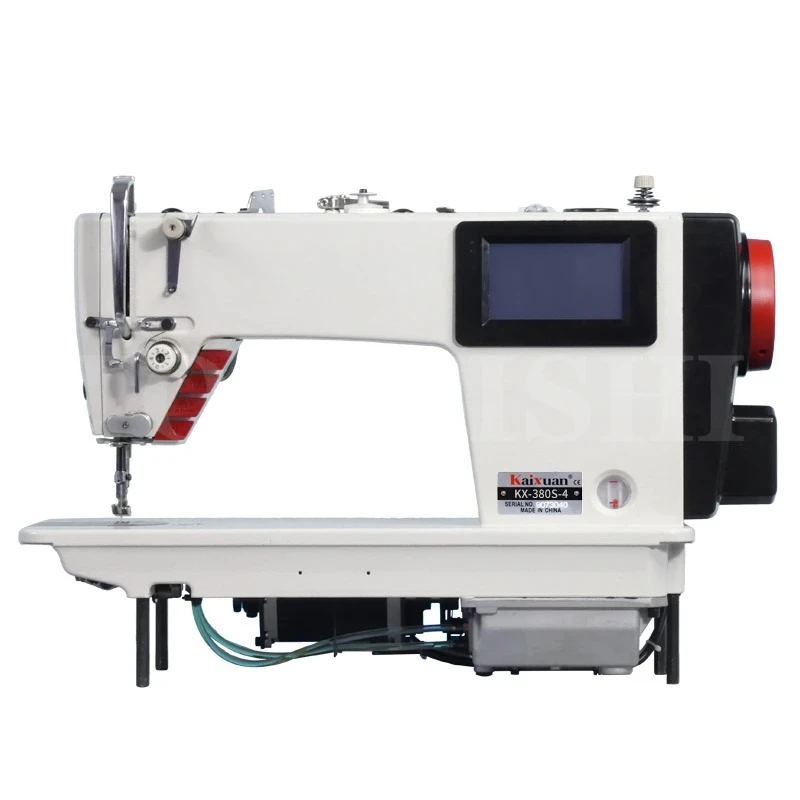

380S-4 Промышленная бытовая компьютеризированная швейная машина для плоского автомобиля, полностью автоматическая швейная машина для обрезки локтевого стежка