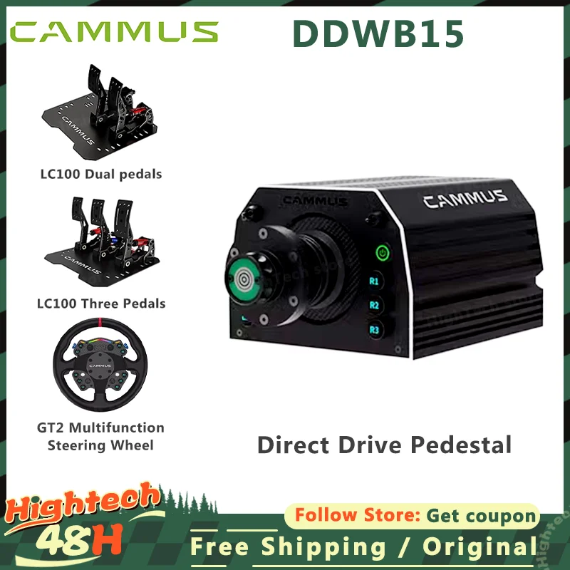 تجربة سباق حقيقية مع CAMMUS DDWB 15Nm: تقييم شامل لعجلة التحكم المباشر في ألعاب السباق