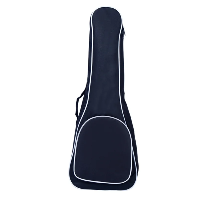 Black Portable Ukulele Bag Soft Case Gig Cotton for 21/23/26 Inch Mini Guitar - 3 Size Options Available