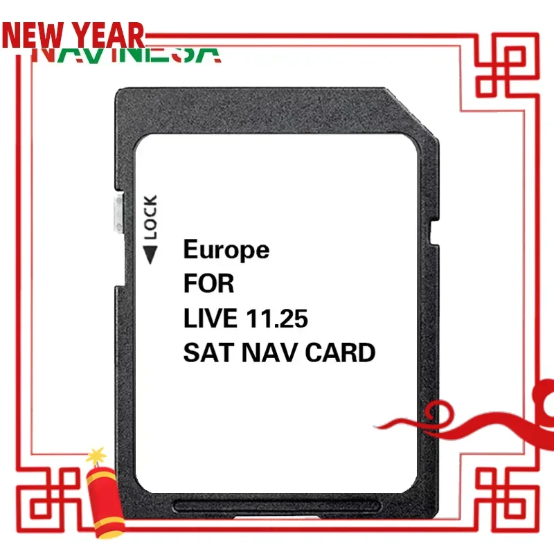 

for Renault Carminal Live 11.25 Megane Clio Laguna Navigation Sat Nav Part 8201753027 SD Card 8GB Europe 2024 Maps