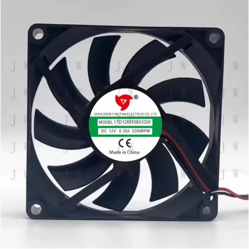 

DDZ для YINGTIAN YTD128015B03200 DC12V 0,20A 2-проводной вентилятор охлаждения