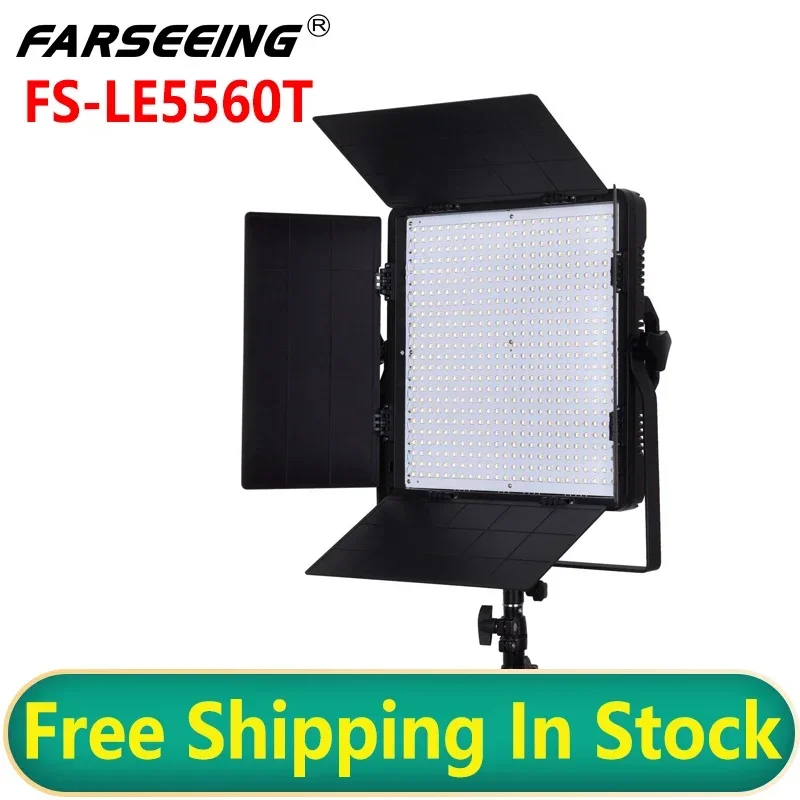 FARSEEING FS-LE5560T LED Light 120W 6800LUX 5600K LED Camera Video Photo Light