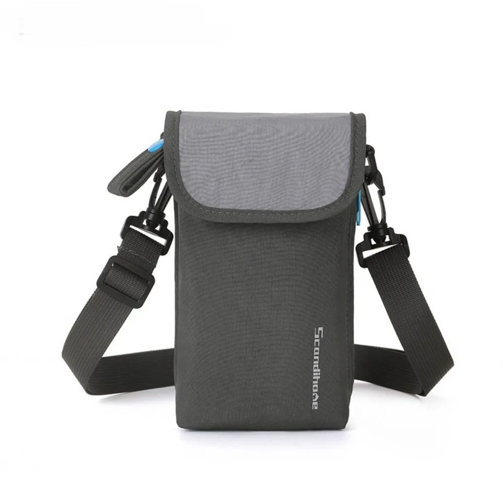 

With Shoulder Strap Water Bottle Crossbody Bag Adjustable Waterproof Phone Pocket Bag Front Pocket Large Opening