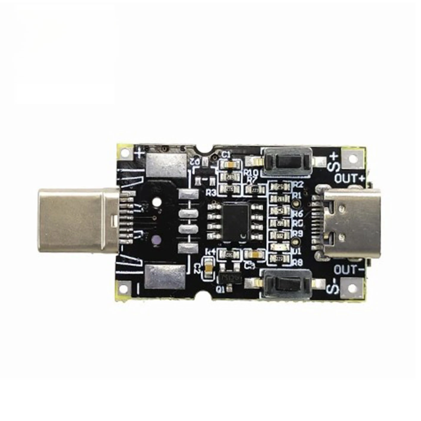 

Type-C Spoofing Boost Module QC2.0/3.0 for Motherboard Trigger 9V 12V 20V Power Supply