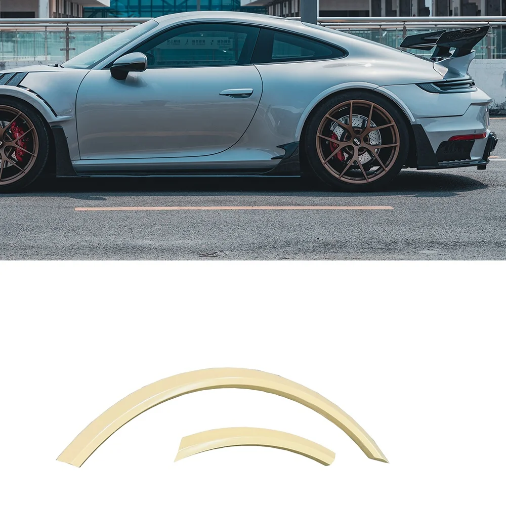 Rear wheel fenders flares wheel arch Wheel Eyebrows Fender Trim For Porsche 911 992