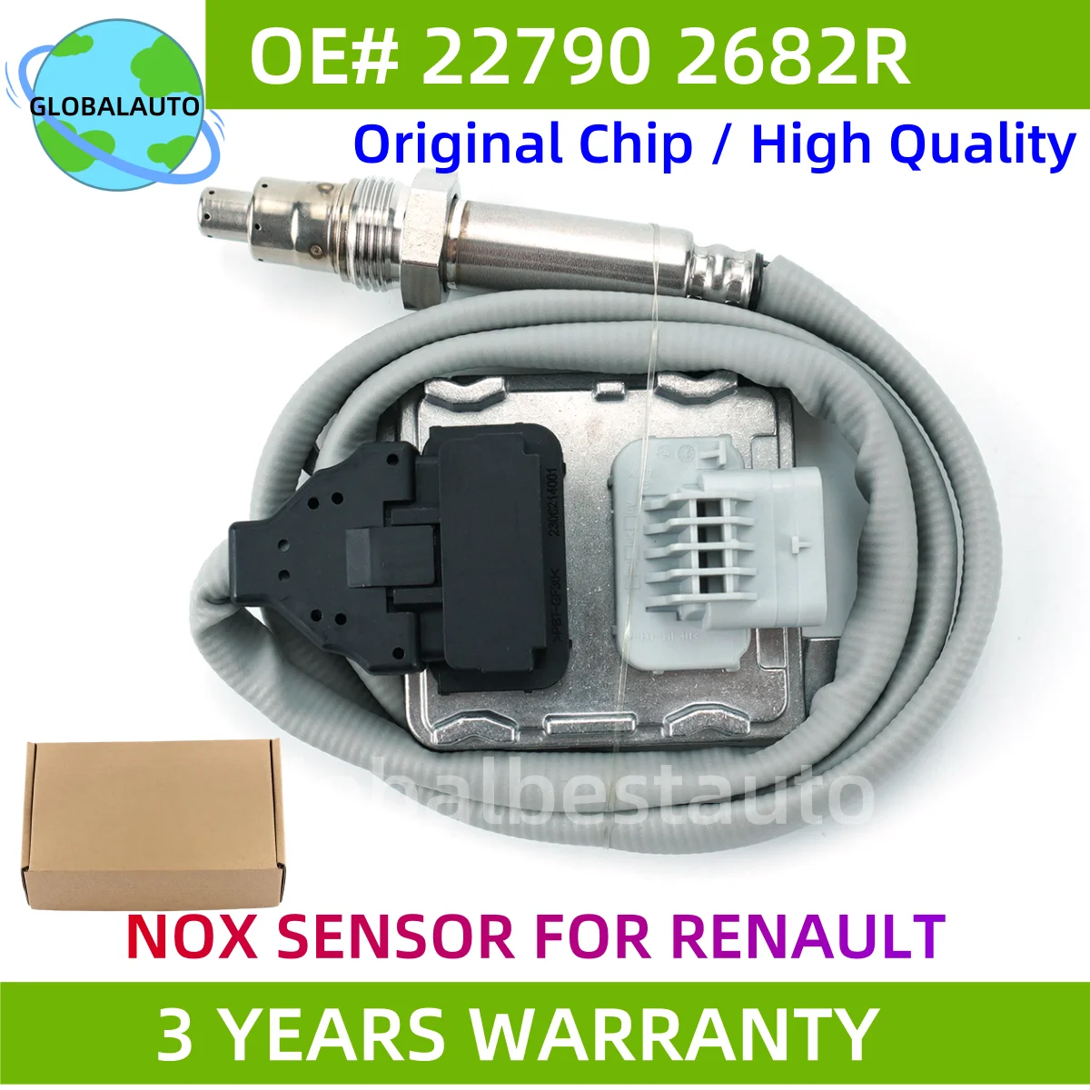 NOX Sensor 227902682R A3C01434000-02 SNS1014 Nitrogen Oxygen Sensor For Renault Trafic III (X82) 2019 Diesel