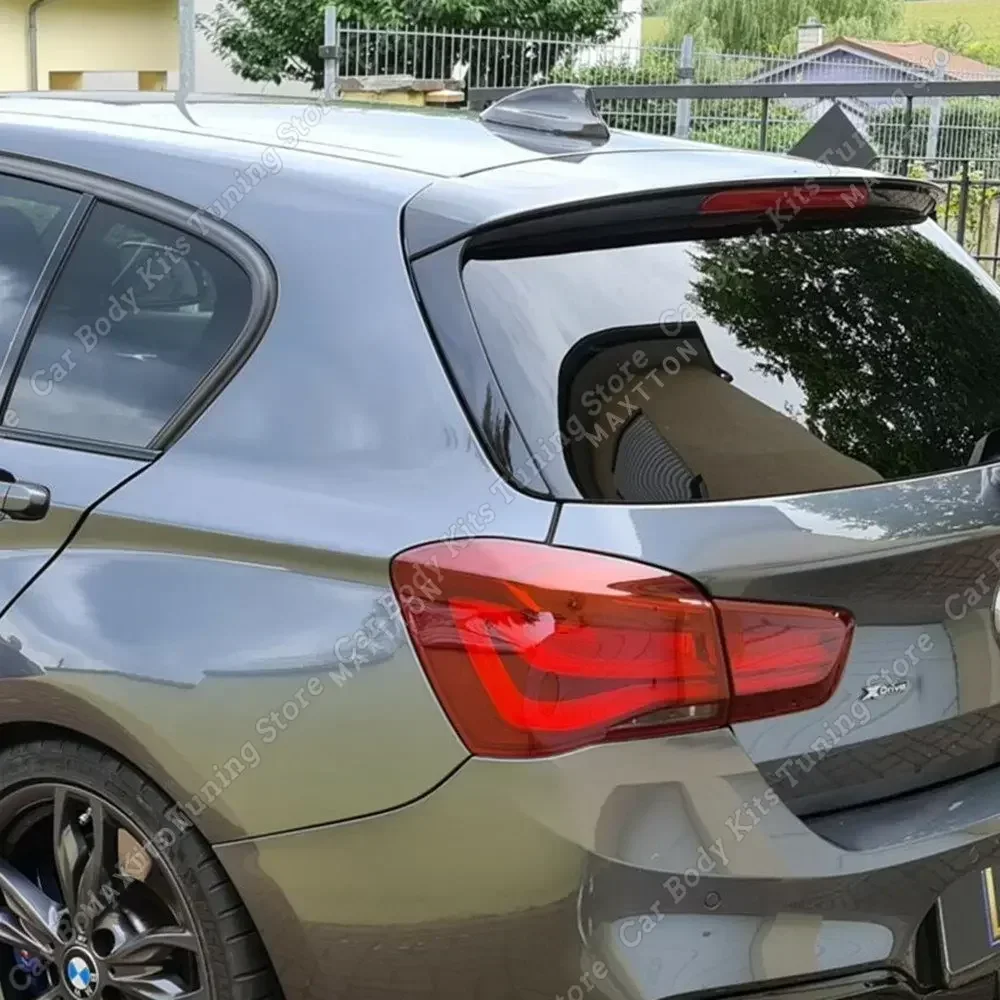 For BMW F20 F21 Rear Window Side Spoiler Car Rear Trunk Diffuser Canard Splitter 1 Series 116d 120i 118i M140i M135i 2012-2019