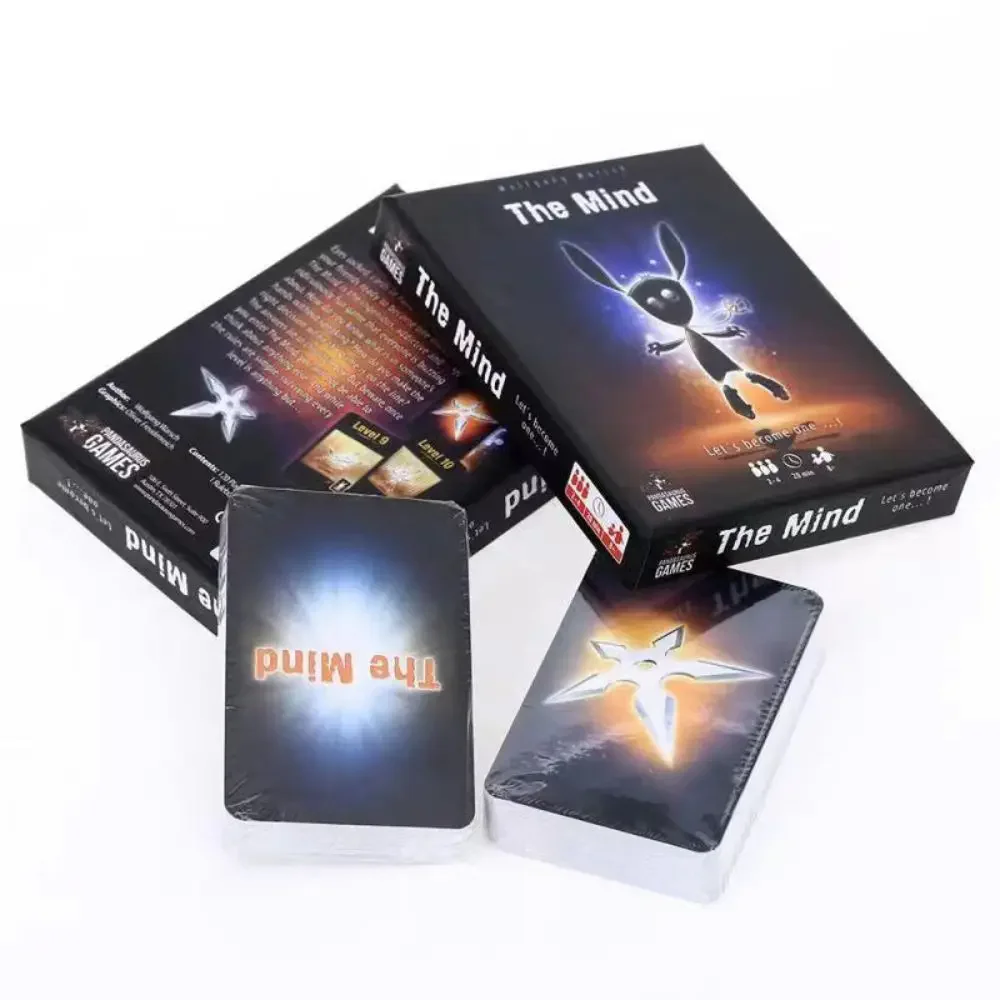 The Mind Card Game Para Festa, Puzzle Board Game, Team Experience, Jogo interativo