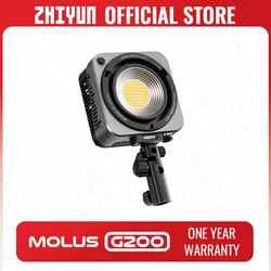 ZHIYUN Official MOLUS G200 200W COB LED Photography Light APP Control Video Lighting Bi-Color 2700K-6500K for Photo Studio