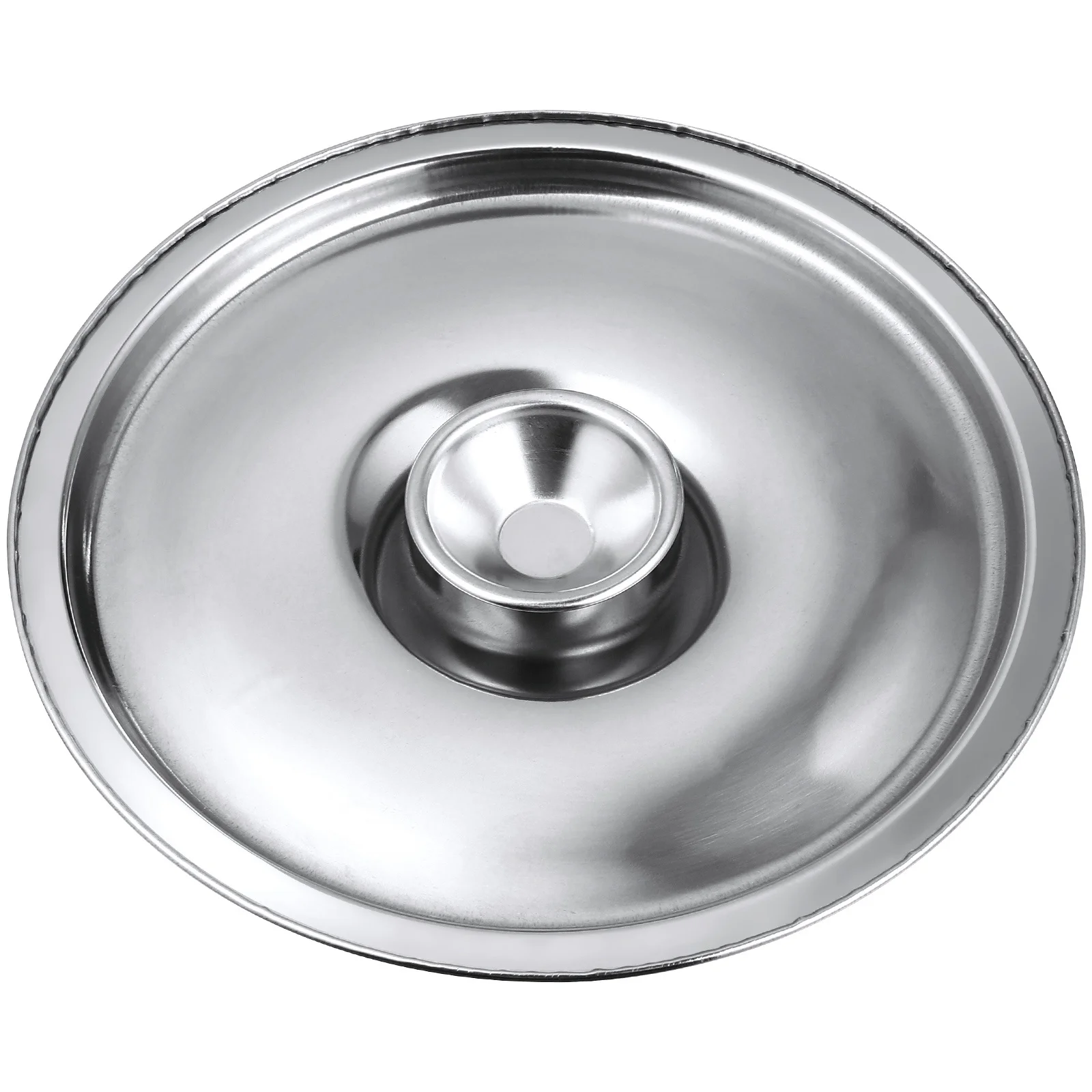 غطاء أوعية من الستانليس ستيل صغير عالمي مناسب للمقالي والصحون والتوابل واستبدال تجهيزات المطابخ المقاومة للصدأ