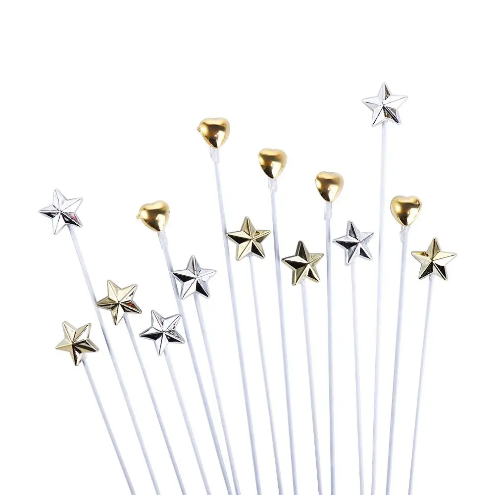 Star 3D DIY For Dessert Cake Decoration Wedding Birthday Cake Insert Cake Topper Birthday Supplies Baking Gifts