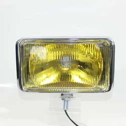 Lucas LR8 New Chrome 12V 100W H3 bulb Square Fog Light / Fog Lamp LDB305  * 1pc