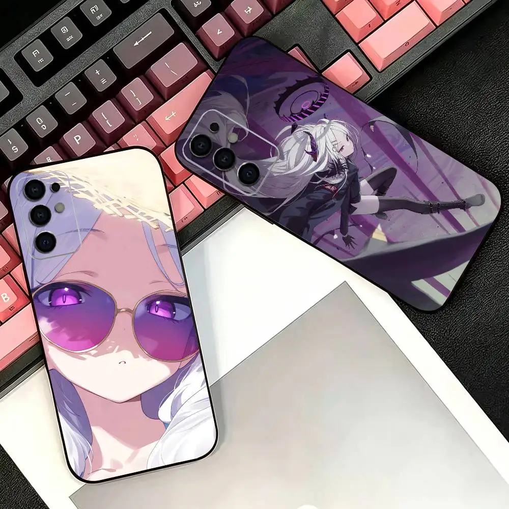 Game BA Demon Lord Hina  Soft Black Phone Case for Samsung  S26,25,24,21,22,21,20,10,9,8,7,6Ultra,Plus,Fe, Lite