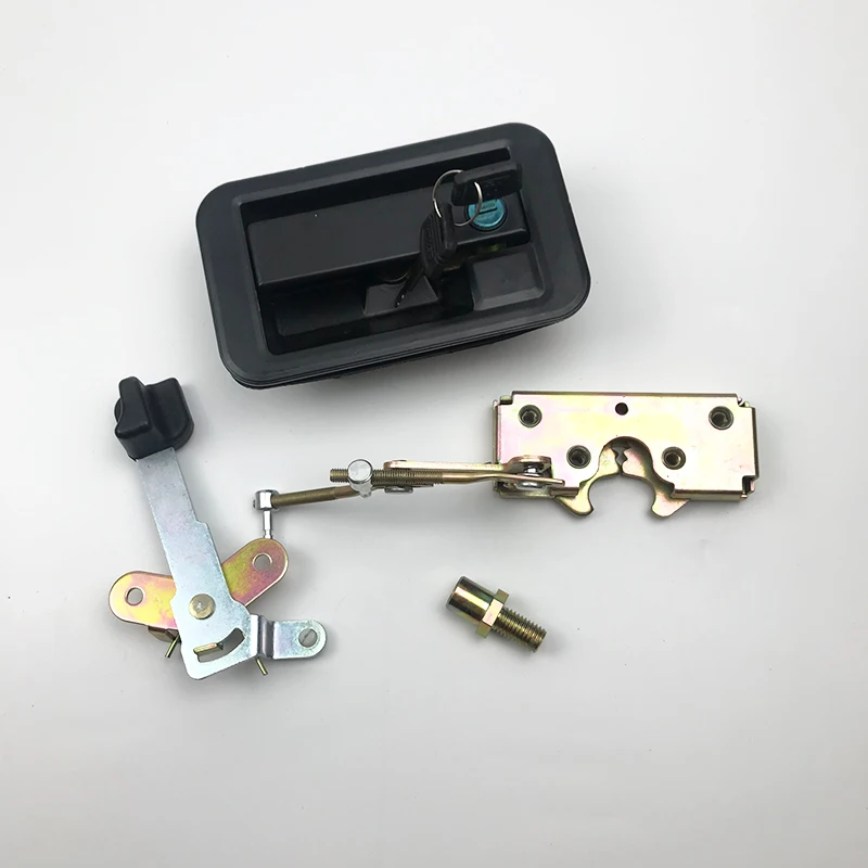 XOJOX For Yuchai YC85-8/85-6/135/230 cab door lock assembly lock block outer handle high quality excavator accessories Free s