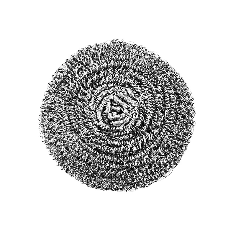 5Pcs Stainless Steel Scrubbers,Metal Scouring Pads,Steel Wool Pads, Kitchen Cleaner, Heavy Duty Cleaning Supplies For Pot