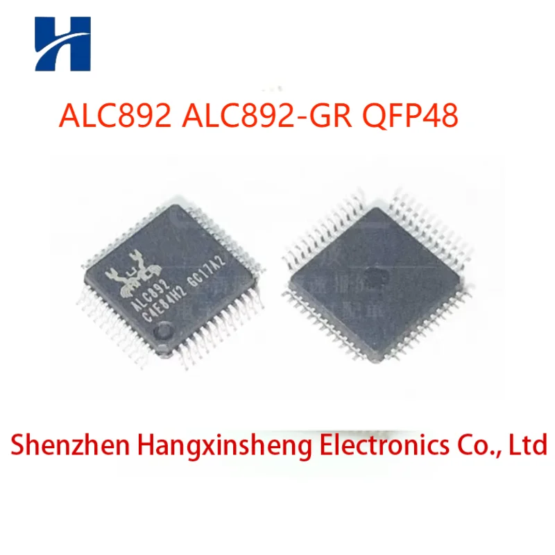 New Original ALC892 ALC892-GR QFP48 SCM Sound Card Chip New Original ALC892 ALC892-GR QFP48 SCM Sound Card Chip