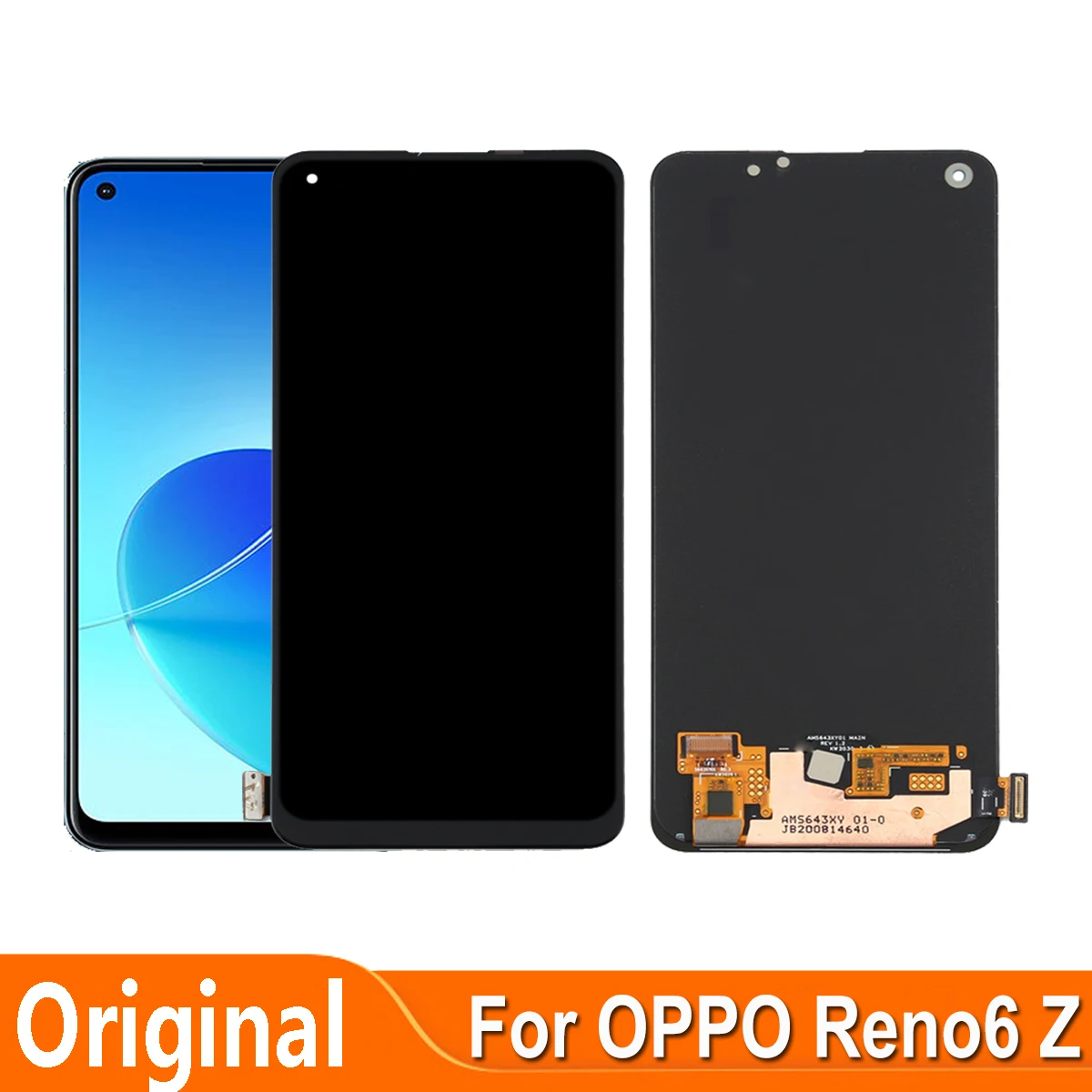 

For OPPO Reno 6Z CPH2237 Display LCD Touch Screen Digitizer Assembly