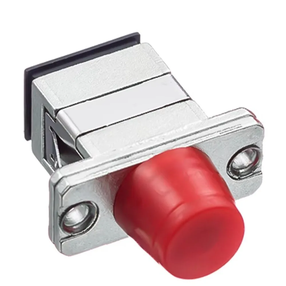 Sunnitek New FCSC Optical Fiber Adapter Coupler Conversion Flange Connector Low Loss 0.2dB for 4G Wi-Fi Networks