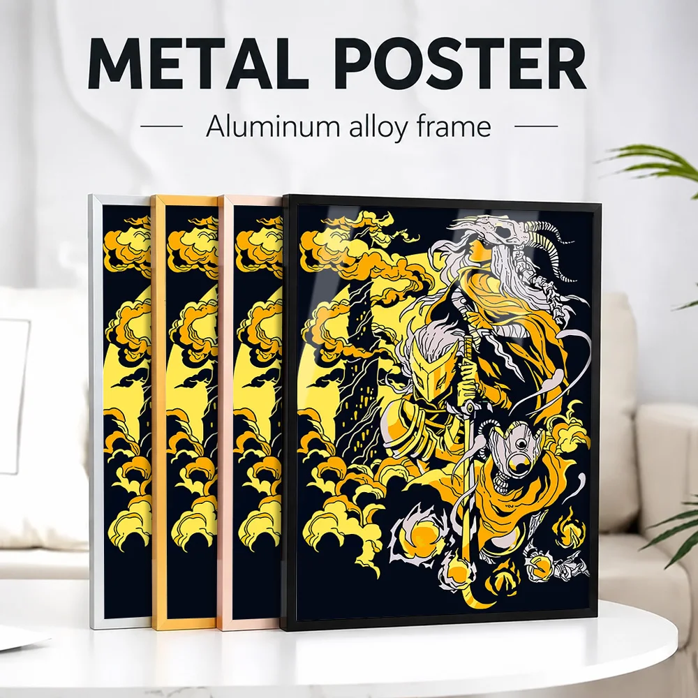 Slay The Spire II Framed Metal Poster Personalized Photo Dark Medieval Style Wall Art For Bedroom And Study Adventure Fan Gift