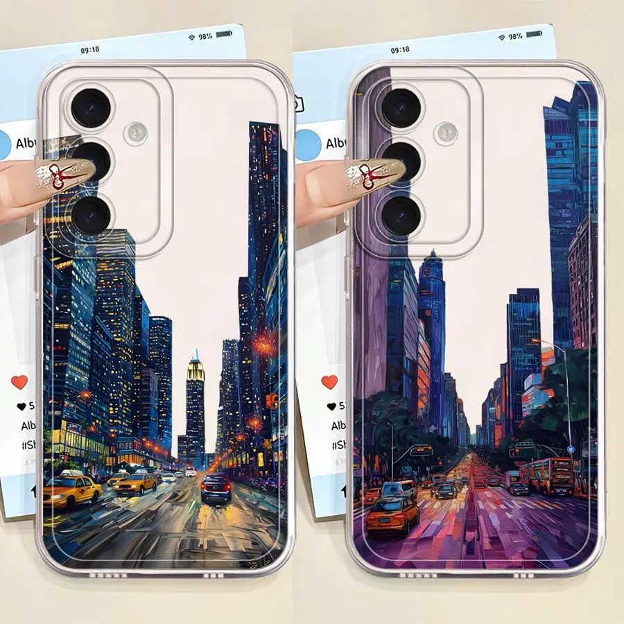 Oil Painting City C…