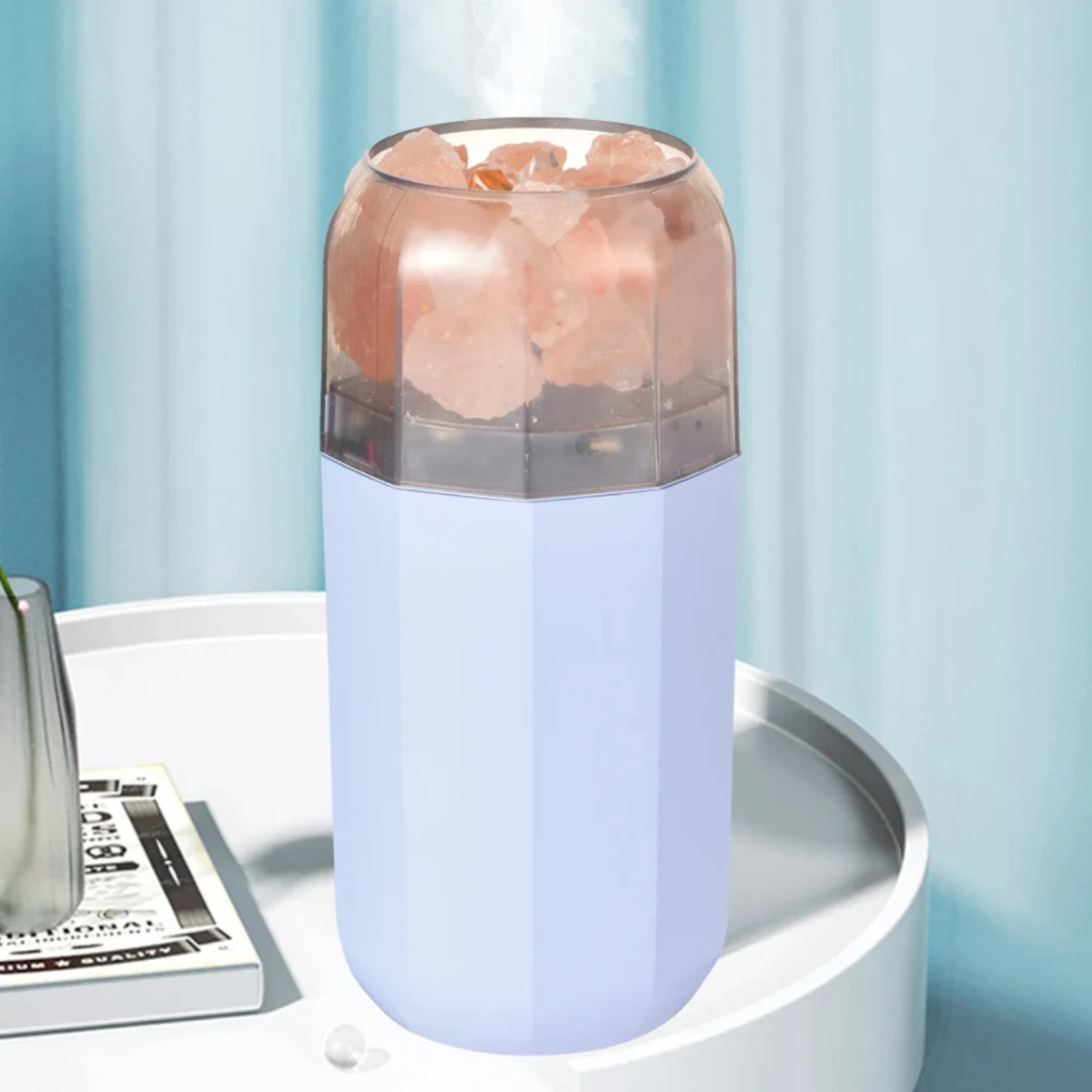 Umidificatore USB da 350 ml, umidificatore per oli essenziali, ufficio camera da letto, diffusore per aromaterapia, purificatore, nebulizzatore freddo per profumo