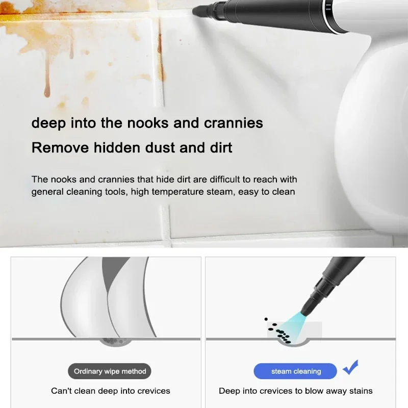 Home Appliance 900W Steam Cleaner Home Multifunctional Kitchen Degreasing High Temperature Autoclave Hood Cleaner