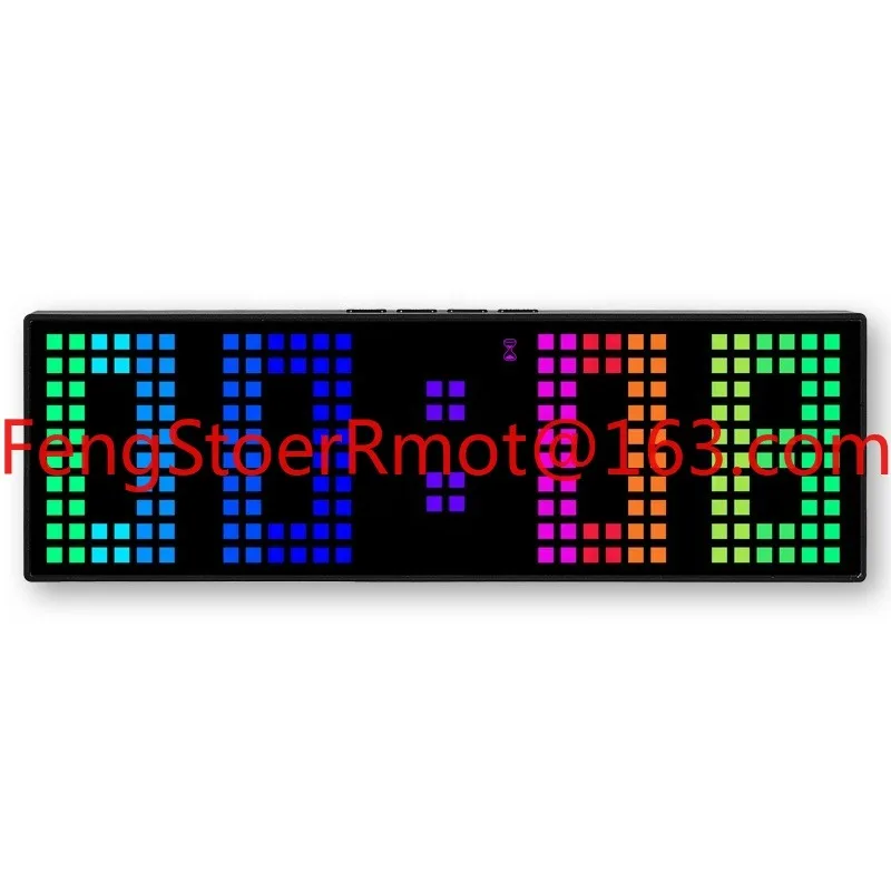 

Лидер продаж 2210, большие цифровые светодиодные зеркальные часы для спальни, настольные часы с температурой, будильник