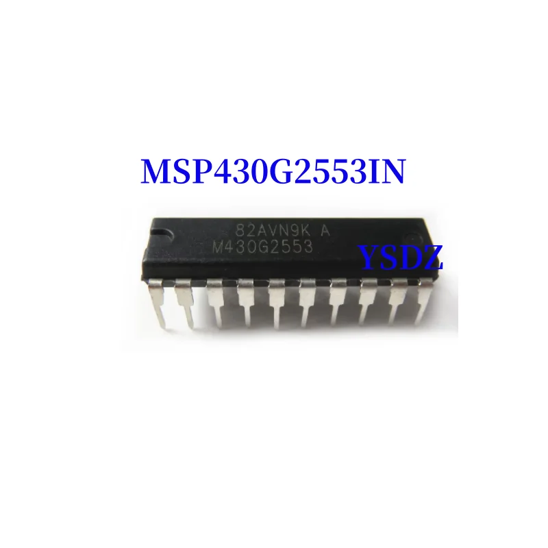 5pcs/lot MSP430G2553IN MSP430G2553IN MSP430G2553 M430G2553 DIP New Original Genuine Ic