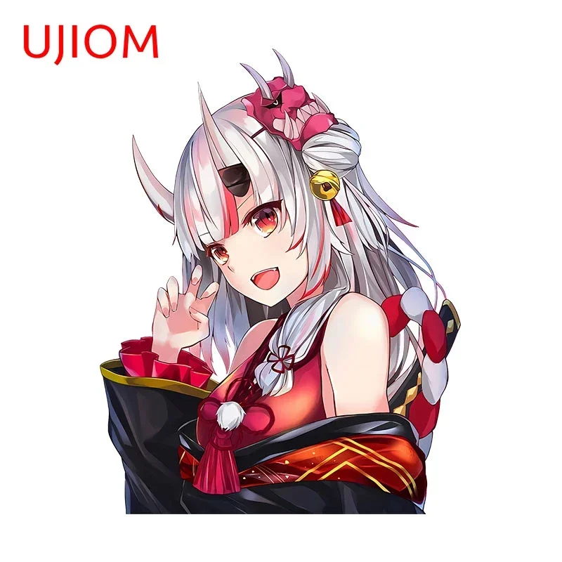 UJIOM Hololive Nakir Funny Cute Wall Stickers Funny Creativite Graphics Windows Laptop Decal Baby Nursery Room Mural Decoration